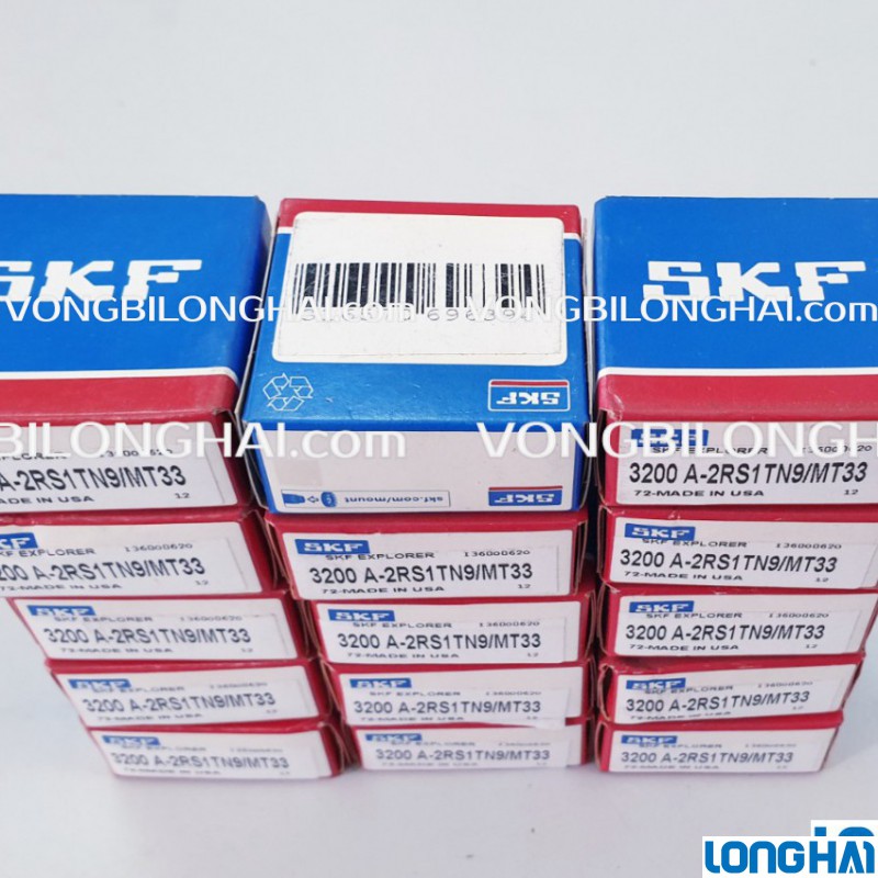 VÒNG BI SKF 3200 A-2RS1TN9/MT33 CHÍNH HÃNG|SKF Long Hải: Vòng bi SKF - Đại lý uỷ quyền SKF chính hãng