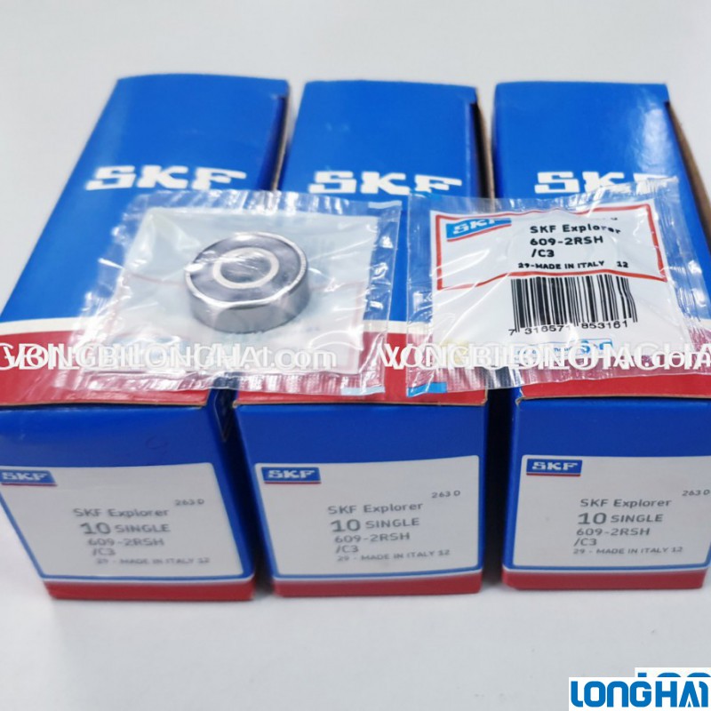 VÒNG BI CẦU SKF 609-2RSH/C3 CHÍNH HÃNG|SKF Long Hải: Vòng bi SKF - Đại lý uỷ quyền SKF chính hãng