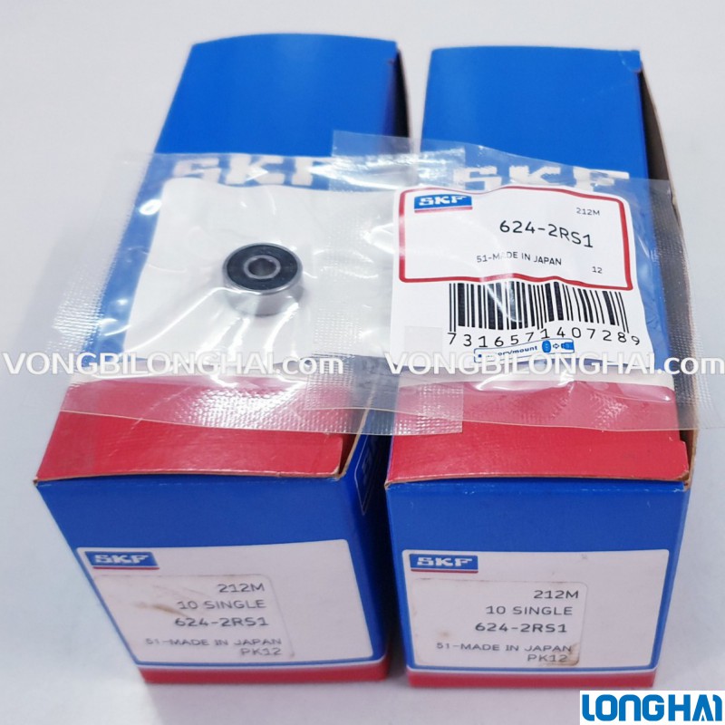 VÒNG BI CẦU SKF 624-2RS1 CHÍNH HÃNG