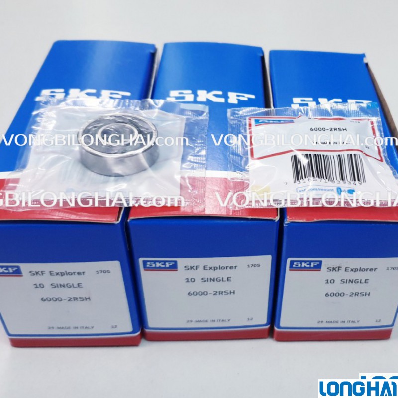 VÒNG BI CẦU SKF 6000-2RSH  CHÍNH HÃNG|SKF Long Hải: Vòng bi SKF - Đại lý uỷ quyền SKF chính hãng