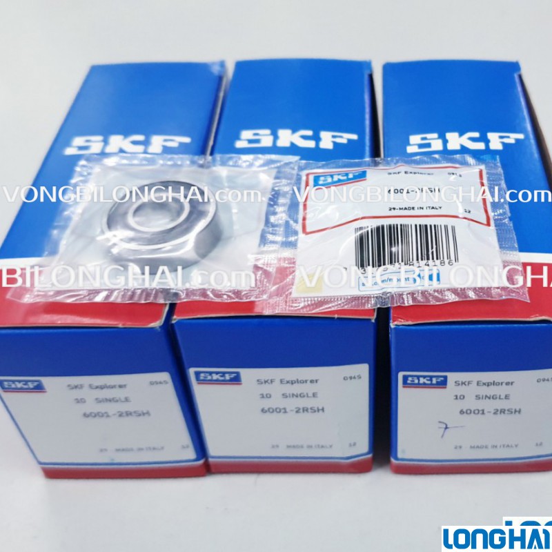 VÒNG BI CẦU SKF 6001-2RSH CHÍNH HÃNG