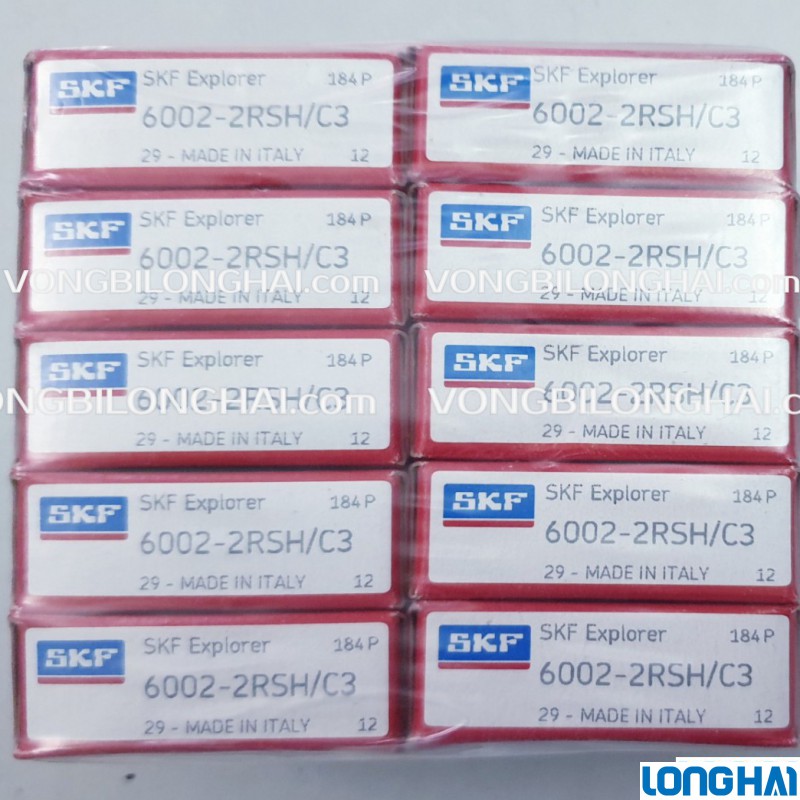 VÒNG BI CẦU SKF 6002-2RSH/C3 CHÍNH HÃNG