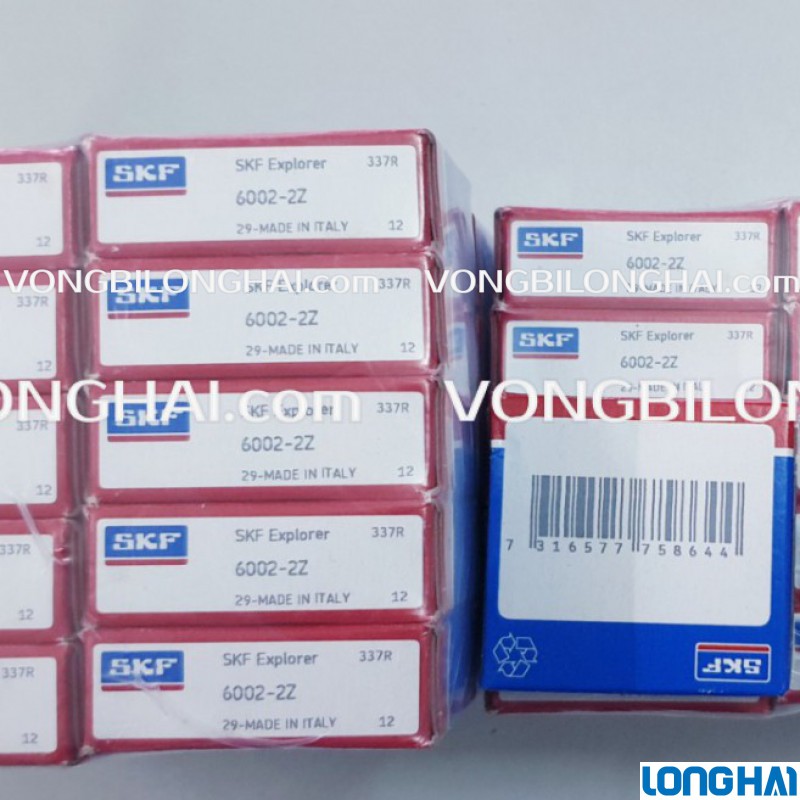 VÒNG BI CẦU SKF 6002-2Z CHÍNH HÃNG