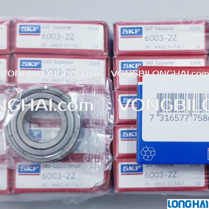 VÒNG BI CẦU SKF 6003-2Z CHÍNH HÃNG