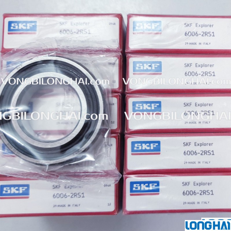 VÒNG BI CẦU SKF6006-2RS1 CHÍNH HÃNG|SKF Long Hải: Vòng bi SKF - Đại lý uỷ quyền SKF chính hãng