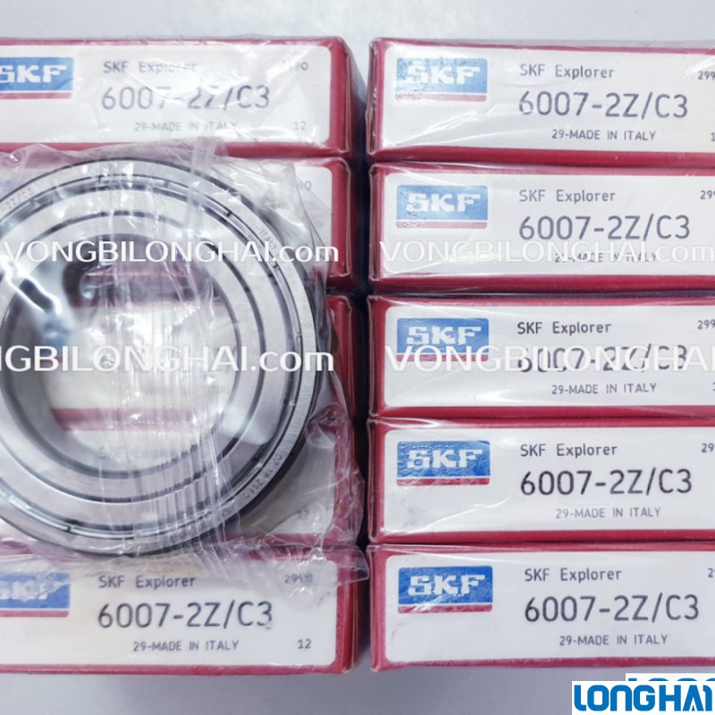 VÒNG BI CẦU SKF6007-2Z/C3 CHÍNH HÃNG