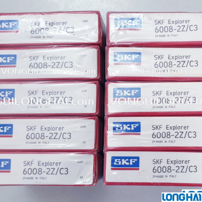 VÒNG BI CẦU SKF 6008-2Z/C3 CHÍNH HÃNG|SKF Long Hải: Vòng bi SKF - Đại lý uỷ quyền SKF chính hãng