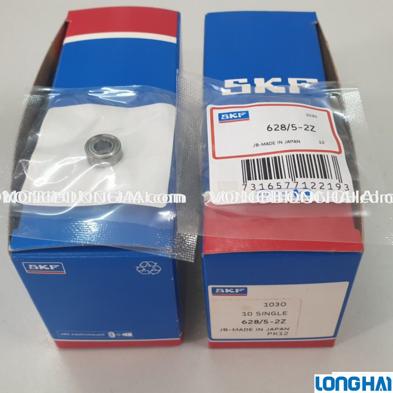 VÒNG BI CẦU SKF 628/5-2Z CHÍNH HÃNG|SKF Long Hải: Vòng bi SKF - Đại lý uỷ quyền SKF chính hãng