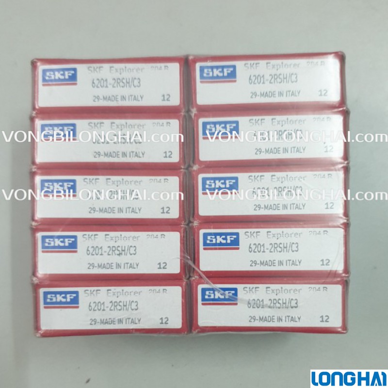 VÒNG BI CẦU SKF 6201-2RSH/C3 CHÍNH HÃNG