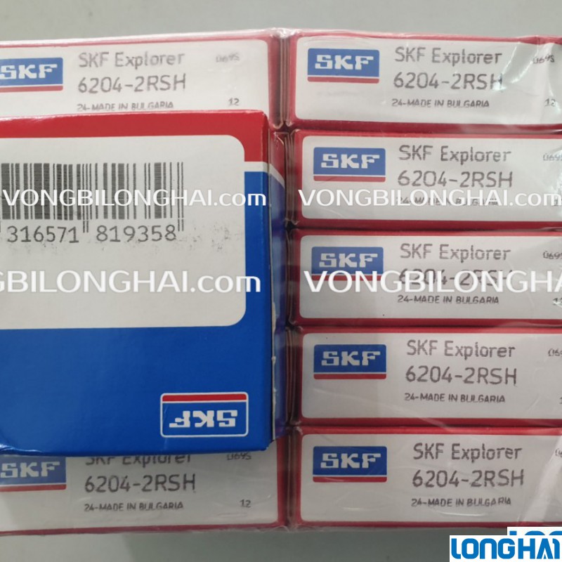 VÒNG BI CẦU SKF 6204-2RSH CHÍNH HÃNG|SKF Long Hải: Vòng bi SKF - Đại lý uỷ quyền SKF chính hãng