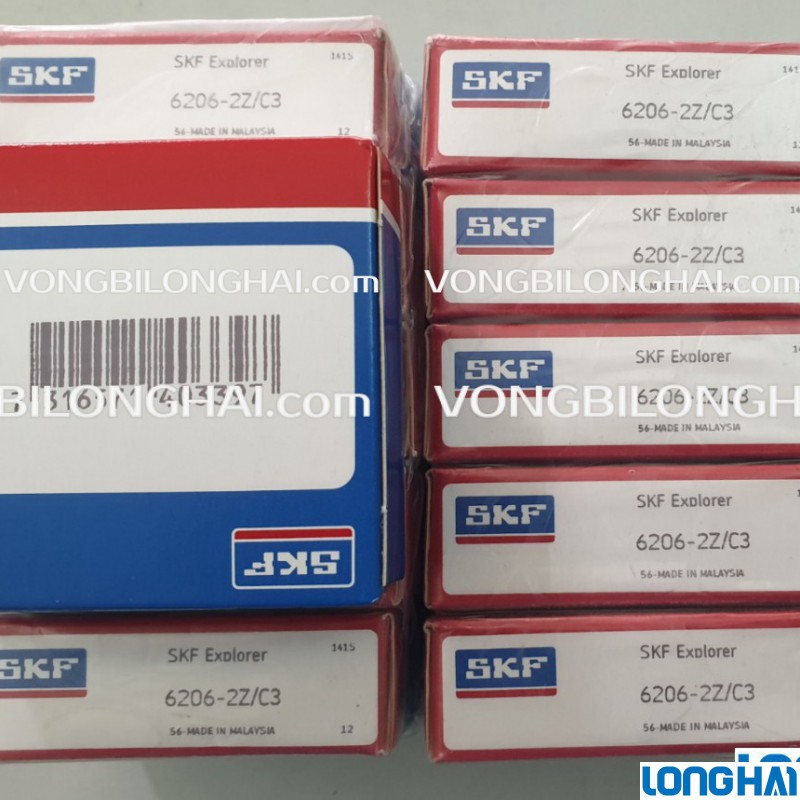 VÒNG BI CẦU SKF 6206-2Z/C3 CHÍNH HÃNG