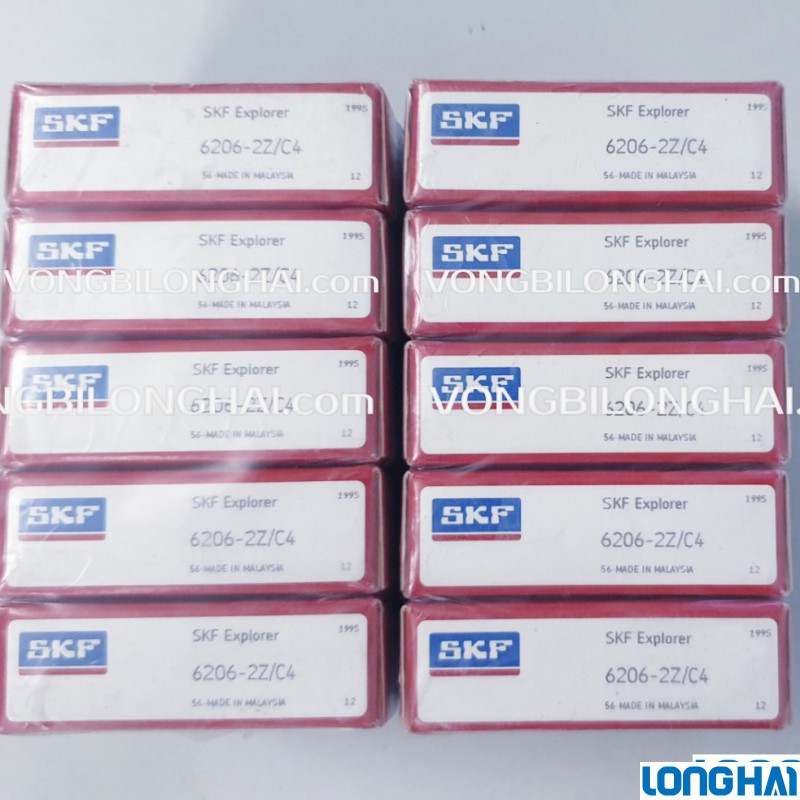 VÒNG BI CẦU SKF 6206-2Z/C4 CHÍNH HÃNG|SKF Long Hải: Vòng bi SKF - Đại lý uỷ quyền SKF chính hãng