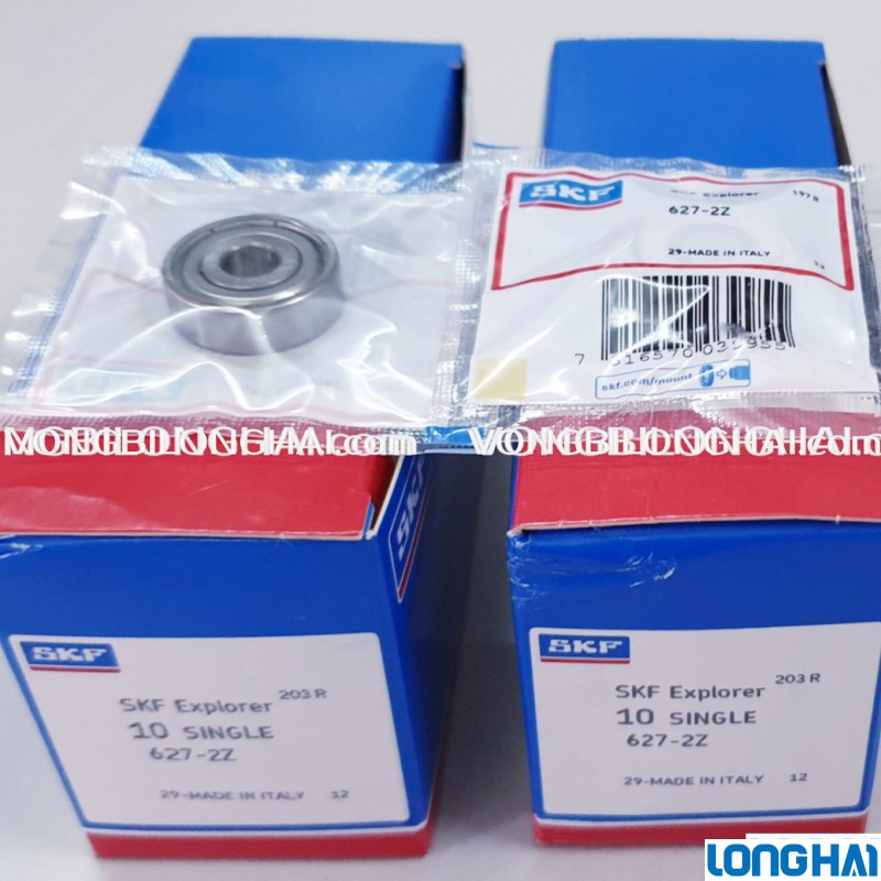 VÒNG BI CẦU SKF 627-2Z CHÍNH HÃNG|SKF Long Hải: Vòng bi SKF - Đại lý uỷ quyền SKF chính hãng