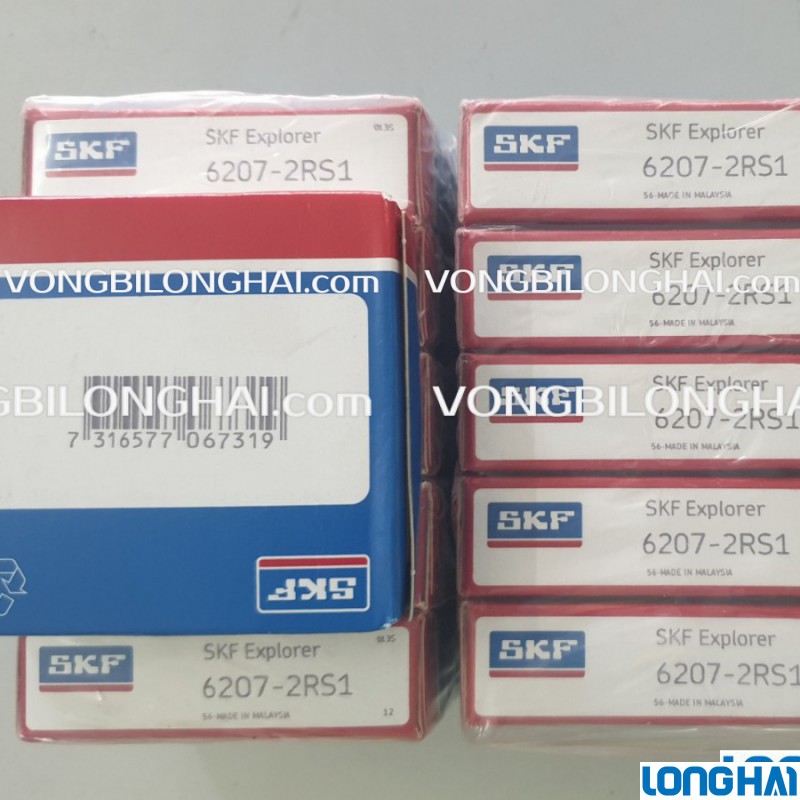 VÒNG BI CẦU SKF 6207-2RS1 CHÍNH HÃNG