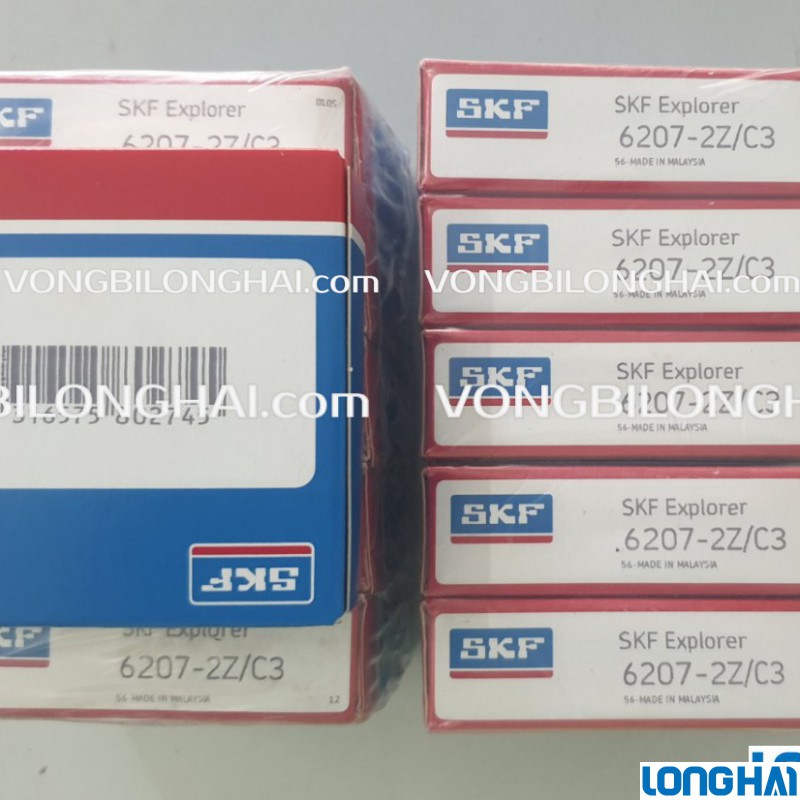 VÒNG BI CẦU SKF 6207-2Z/C3 CHÍNH HÃNG|SKF Long Hải: Vòng bi SKF - Đại lý uỷ quyền SKF chính hãng