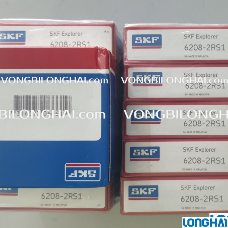 VÒNG BI CẦU SKF 6208-2RS1 CHÍNH HÃNG|SKF Long Hải: Vòng bi SKF - Đại lý uỷ quyền SKF chính hãng