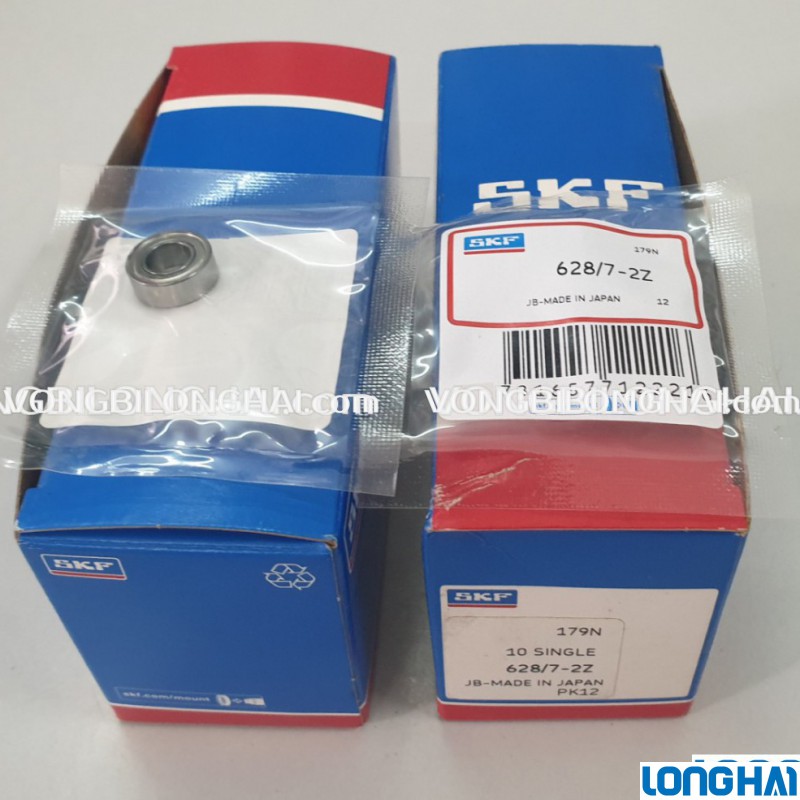 VÒNG BI CẦU SKF 628/7-2Z CHÍNH HÃNG|SKF Long Hải: Vòng bi SKF - Đại lý uỷ quyền SKF chính hãng