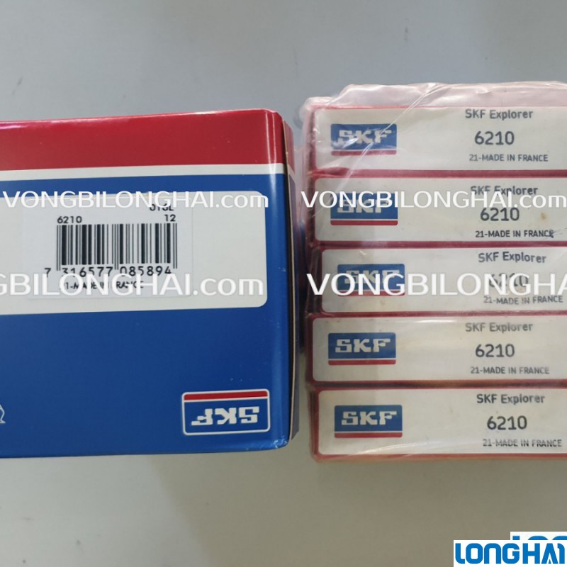 VÒNG BI CẦU SKF 6210 CHÍNH HÃNG|SKF Long Hải: Vòng bi SKF - Đại lý uỷ quyền SKF chính hãng