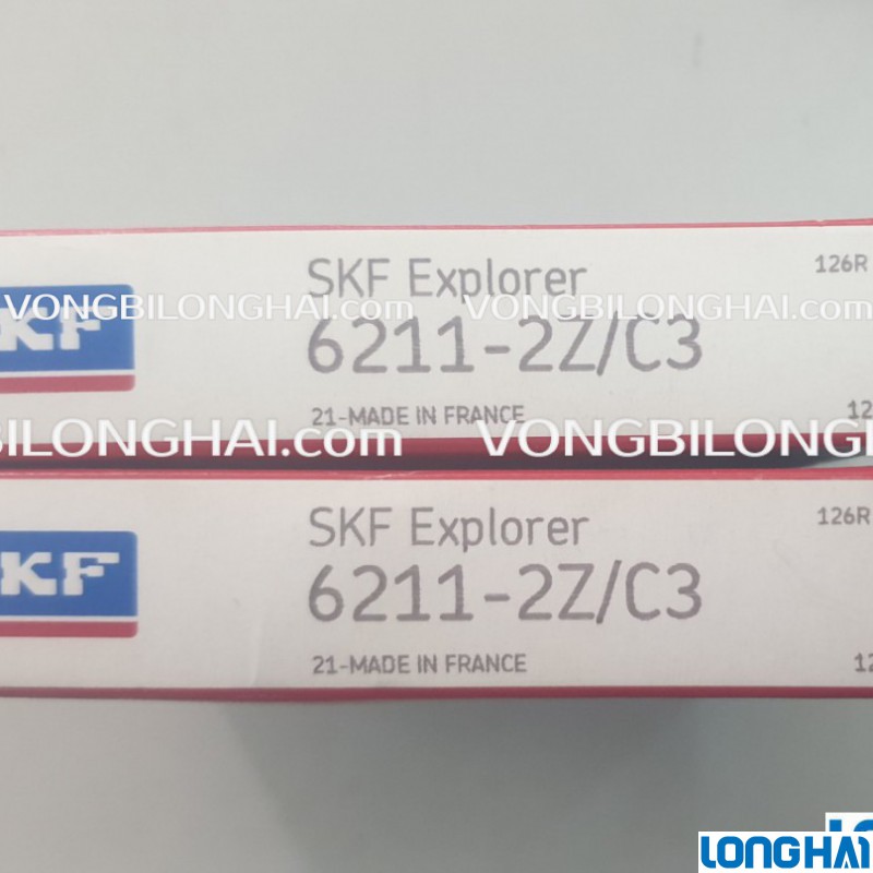 VÒNG BI CẦU SKF 6211-2Z/C3 CHÍNH HÃNG|SKF Long Hải: Vòng bi SKF - Đại lý uỷ quyền SKF chính hãng