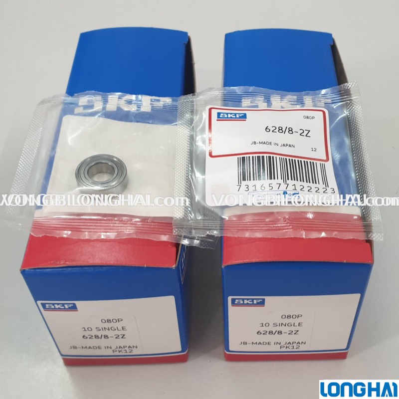 VÒNG BI CẦU SKF 628/8-2Z CHÍNH HÃNG