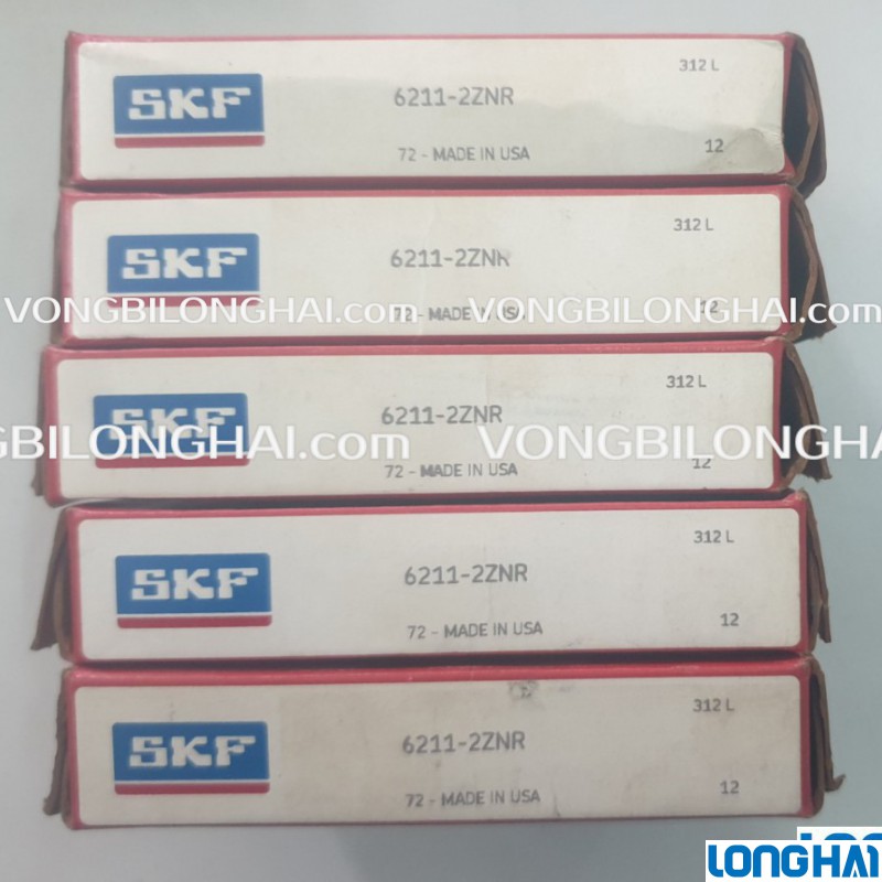 VÒNG BI CẦU SKF 6211-2ZNR CHÍNH HÃNG|SKF Long Hải: Vòng bi SKF - Đại lý uỷ quyền SKF chính hãng