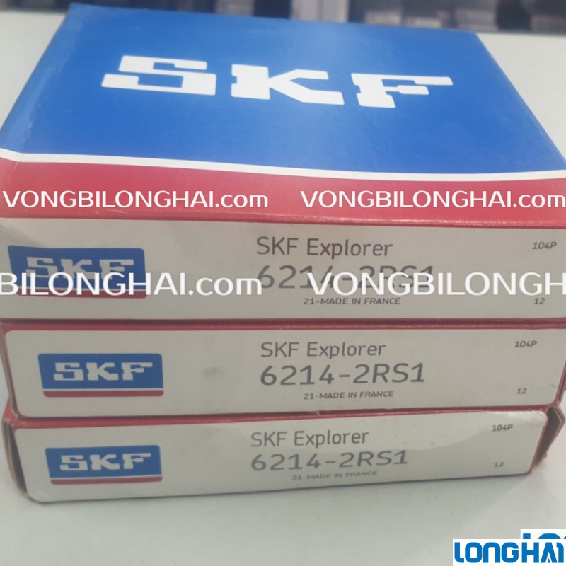 VÒNG BI CẦU SKF 6214-2RS1 CHÍNH HÃNG