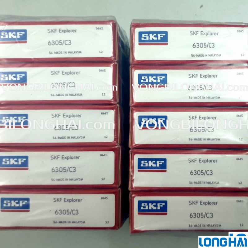 VÒNG BI CẦU SKF 6305/C3 CHÍNH HÃNG