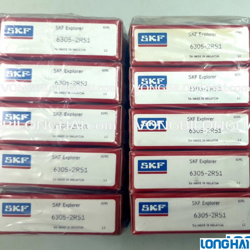 VÒNG BI CẦU SKF 6305-2RS1 CHÍNH HÃNG