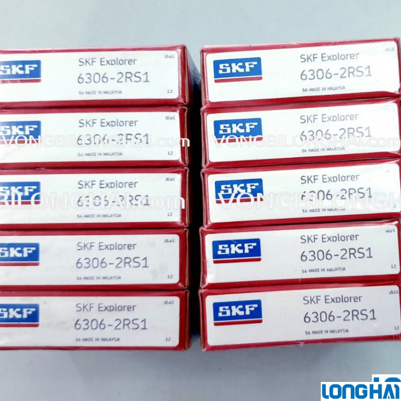 VÒNG BI CẦU SKF 6306-2RS1 CHÍNH HÃNG