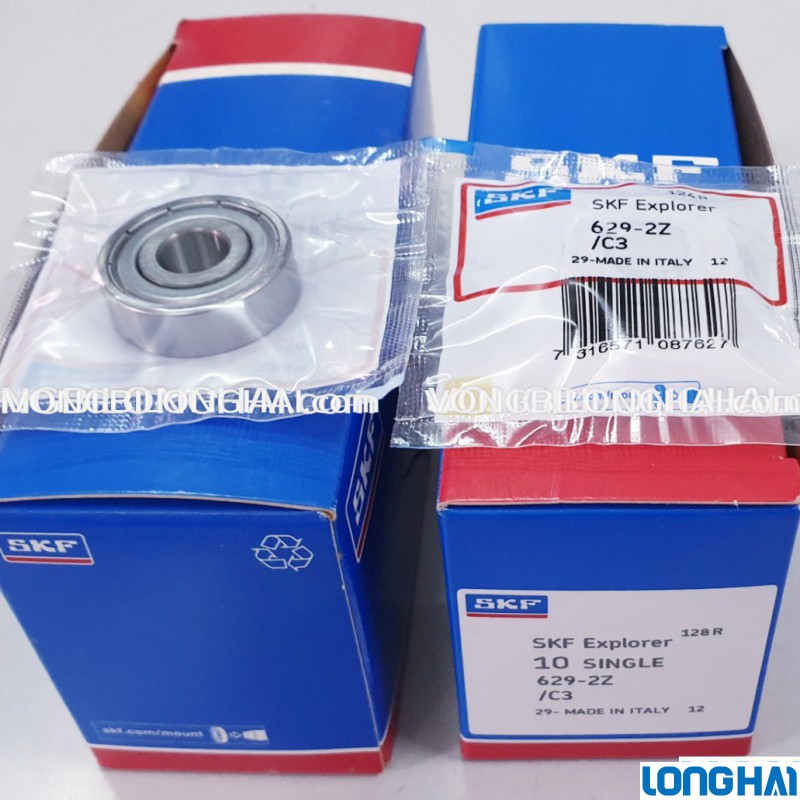 VÒNG BI CẦU SKF 629-2Z/C3 CHÍNH HÃNG|SKF Long Hải: Vòng bi SKF - Đại lý uỷ quyền SKF chính hãng