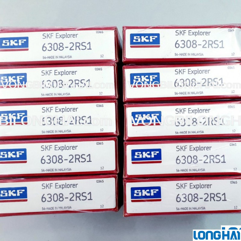 VÒNG BI CẦU SKF 6308-2RS1 CHÍNH HÃNG