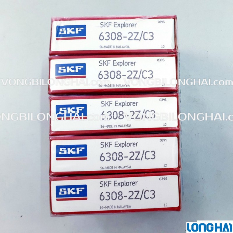 VÒNG BI CẦU SKF 6308-2Z/C3 CHÍNH HÃNG|SKF Long Hải: Vòng bi SKF - Đại lý uỷ quyền SKF chính hãng