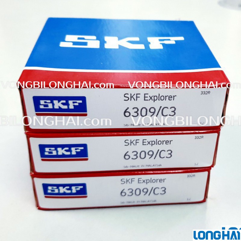 VÒNG BI CẦU SKF 6309/C3 CHÍNH HÃNG|SKF Long Hải: Vòng bi SKF - Đại lý uỷ quyền SKF chính hãng