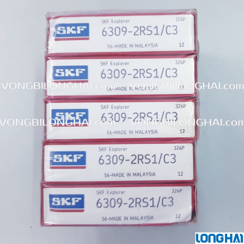 VÒNG BI CẦU SKF 6309-2RS1/C3 CHÍNH HÃNG