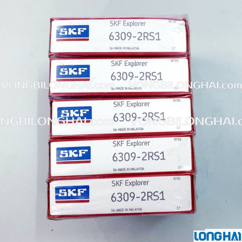 VÒNG BI CẦU SKF 6309-2RS1 CHÍNH HÃNG|SKF Long Hải: Vòng bi SKF - Đại lý uỷ quyền SKF chính hãng