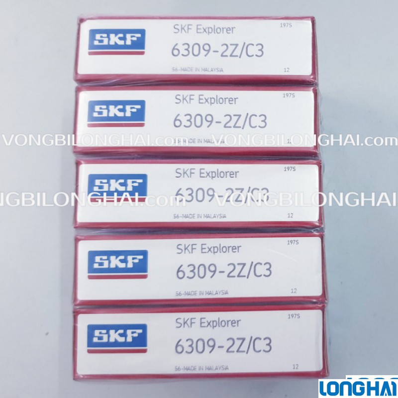 VÒNG BI CẦU SKF 6309-2Z/C3 CHÍNH HÃNG|SKF Long Hải: Vòng bi SKF - Đại lý uỷ quyền SKF chính hãng