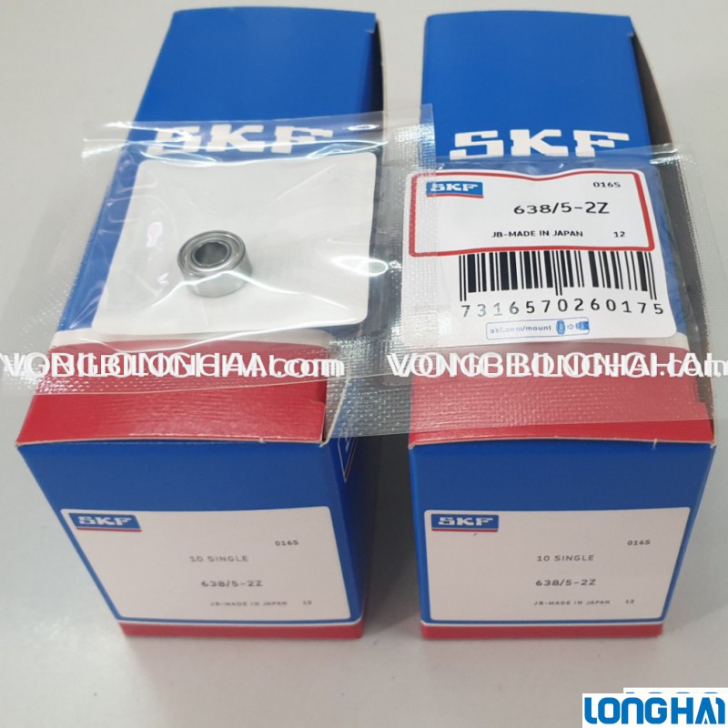 VÒNG BI CẦU SKF 638/5-2Z CHÍNH HÃNG|SKF Long Hải: Vòng bi SKF - Đại lý uỷ quyền SKF chính hãng