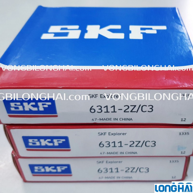 VÒNG BI CẦU SKF 6311-2Z/C3 CHÍNH HÃNG|SKF Long Hải: Vòng bi SKF - Đại lý uỷ quyền SKF chính hãng