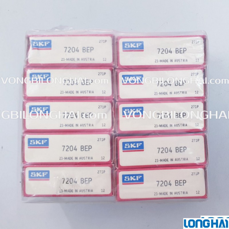VÒNG BI ĐỠ CHẶN  7204 BEP  SKF CHÍNH HÃNG