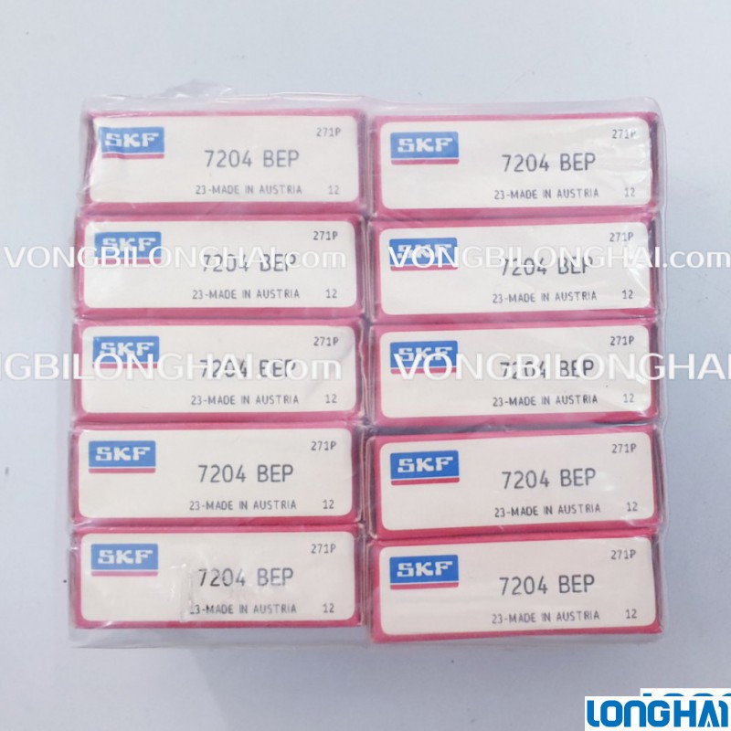 VÒNG BI ĐỠ CHẶN  7204 BEP  SKF CHÍNH HÃNG