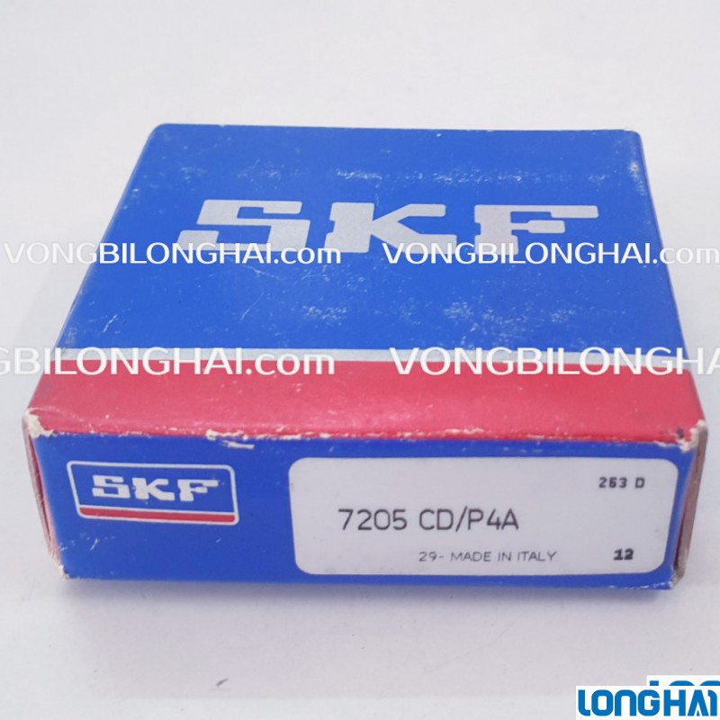 VÒNG BI ĐỠ CHẶN  7205 CD/P4A SKF CHÍNH HÃNG|SKF Long Hải: Vòng bi SKF - Đại lý uỷ quyền SKF chính hãng