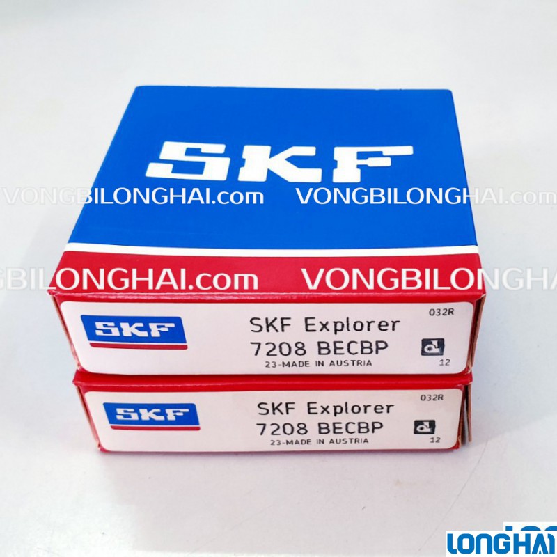 VÒNG BI ĐỠ CHẶN  7208 BECBP SKF CHÍNH HÃNG|SKF Long Hải: Vòng bi SKF - Đại lý uỷ quyền SKF chính hãng