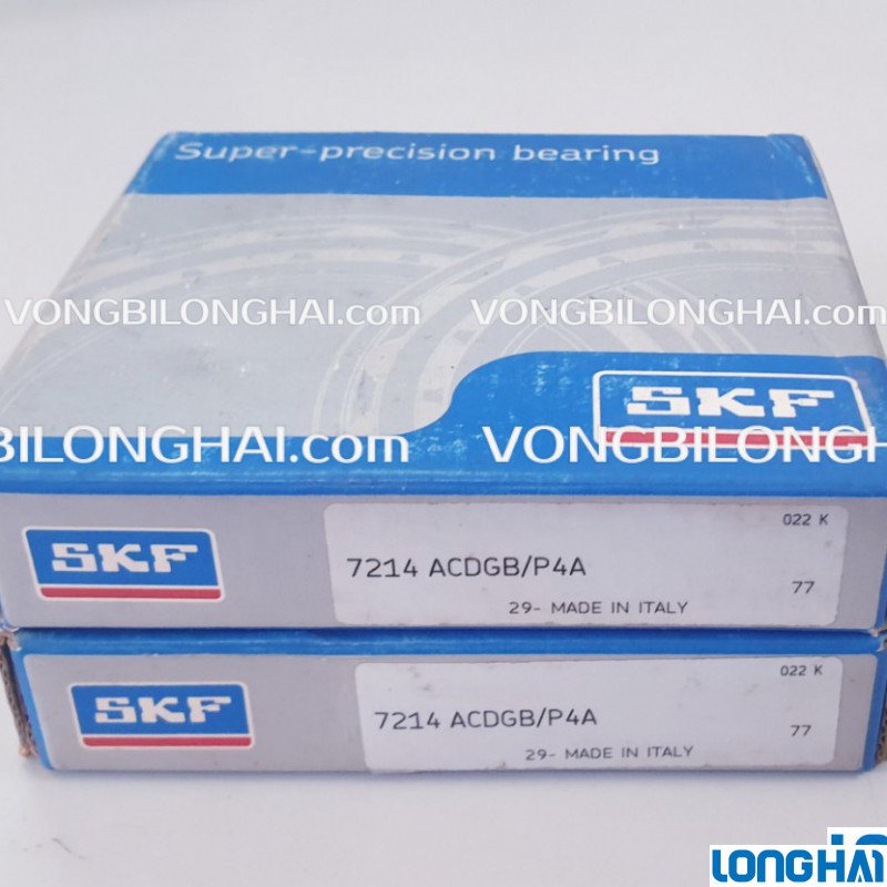 VÒNG BI ĐỠ CHẶN 7214 ACDGB/P4A  SKF CHÍNH HÃNG|SKF Long Hải: Vòng bi SKF - Đại lý uỷ quyền SKF chính hãng