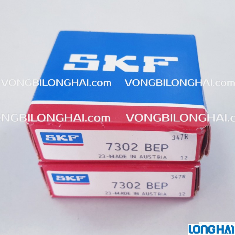 VÒNG BI ĐỠ CHẶN  7302 BEP SKF CHÍNH HÃNG|SKF Long Hải: Vòng bi SKF - Đại lý uỷ quyền SKF chính hãng