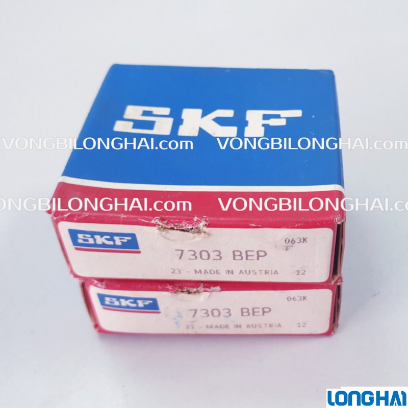 VÒNG BI ĐỠ CHẶN  7303 BEP SKF CHÍNH HÃNG|SKF Long Hải: Vòng bi SKF - Đại lý uỷ quyền SKF chính hãng