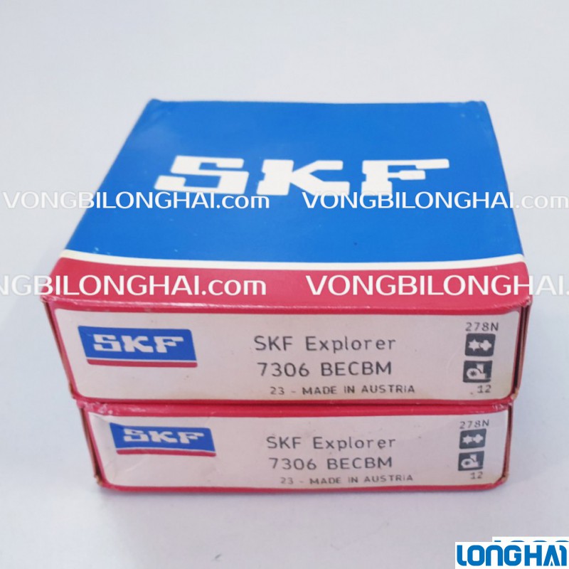 VÒNG BI ĐỠ CHẶN  7306 BECBM SKF CHÍNH HÃNG|SKF Long Hải: Vòng bi SKF - Đại lý uỷ quyền SKF chính hãng