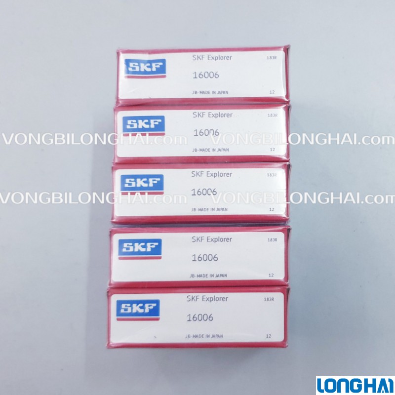 VÒNG BI CẦU SKF 16006 CHÍNH HÃNG|SKF Long Hải: Vòng bi SKF - Đại lý uỷ quyền SKF chính hãng