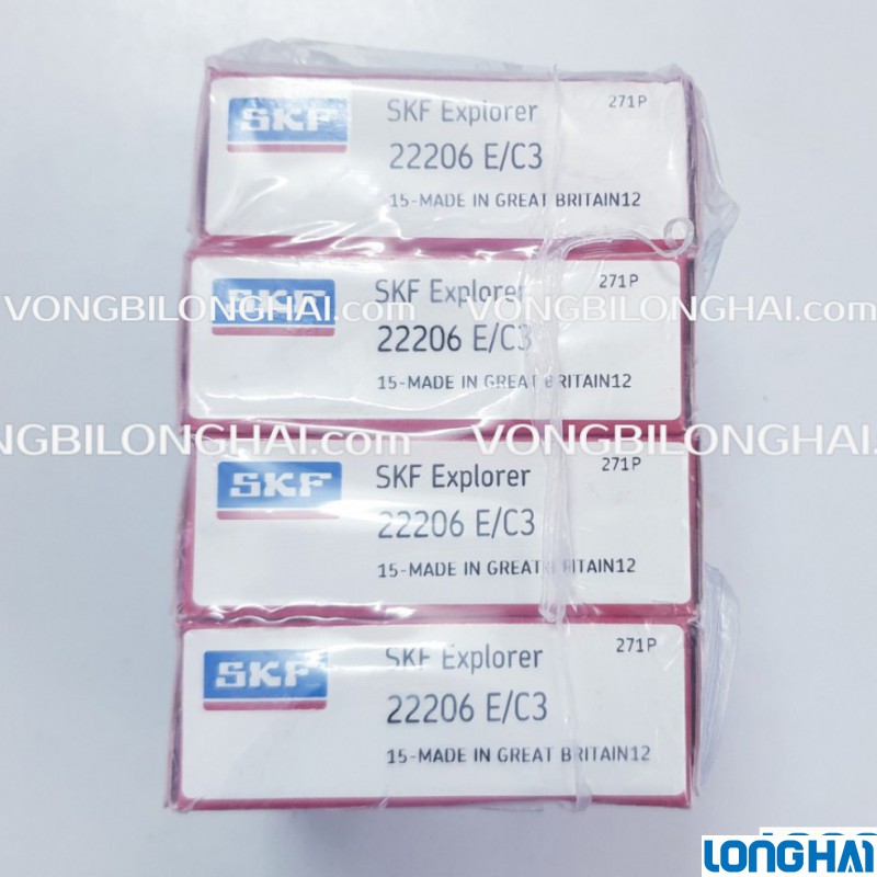 VÒNG BI SKF 22206 E/C3 CHÍNH HÃNG|SKF Long Hải: Vòng bi SKF - Đại lý uỷ quyền SKF chính hãng