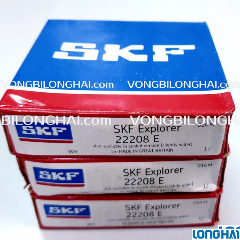 VÒNG BI SKF 22208 E CHÍNH HÃNG|SKF Long Hải: Vòng bi SKF - Đại lý uỷ quyền SKF chính hãng