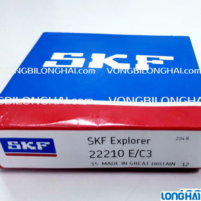 VÒNG BI SKF 22210 E/C3 CHÍNH HÃNG|SKF Long Hải: Vòng bi SKF - Đại lý uỷ quyền SKF chính hãng